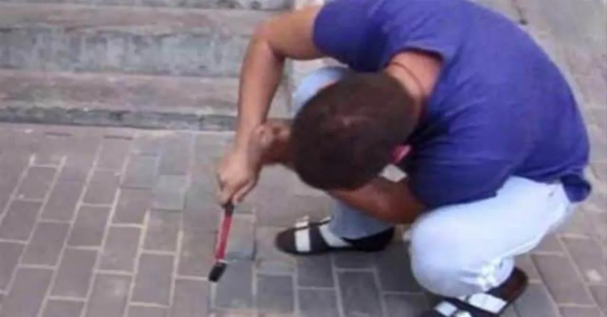 Kaldırımın altından mucize çıktı!