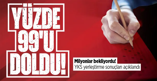 2022 YKS yerleştirme sonuçları açıklandı!