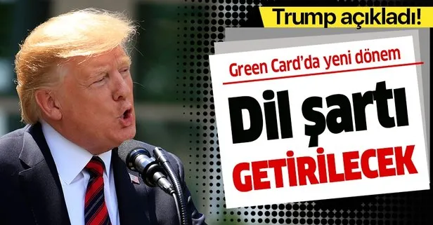 Trump göçmenlik reform teklifini açıkladı | Green Card sisteminde yeni dönem