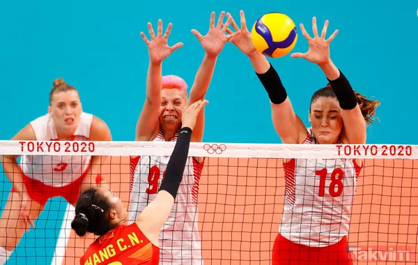 SON DAKİKA: A Milli Kadın Voleybol Takımı son olimpiyat şampiyonu Çin'i 3-0'la ezdi geçti! Başkan Erdoğan'dan tebrik telefonu - 39
