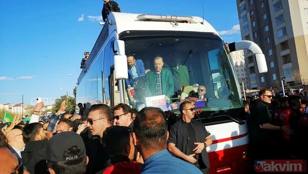 Başkan Recep Tayyip Erdoğan Van ve Erzurum'daki coşkulu kalabalığa seslendi! "85 milyonun tamamı kazanacak" - 15