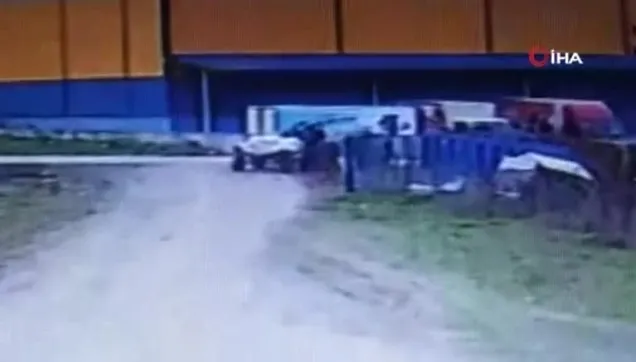 At arabasıyla 4 ton demir çaldılar