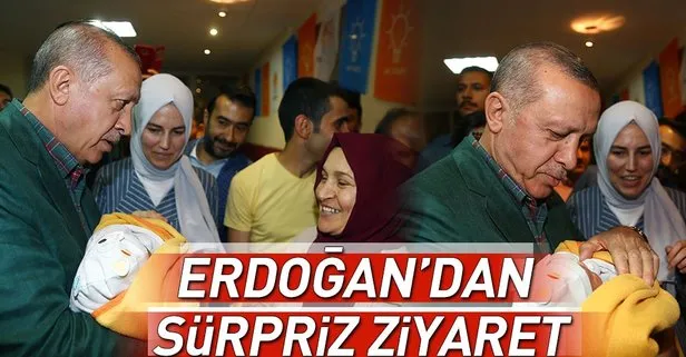 Cumhurbaşkanı Erdoğan’dan Ankara’da AK Parti Seçim Bürosuna sürpriz ziyaret