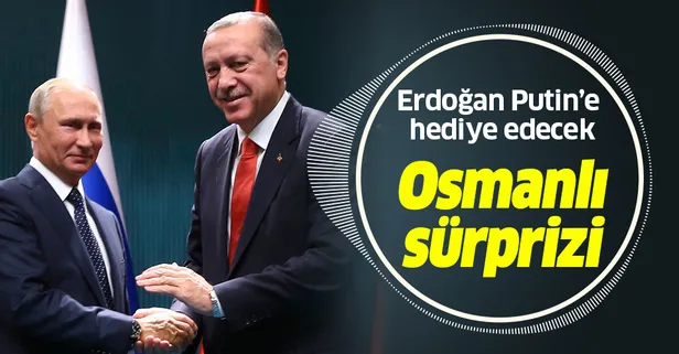 Putin'e Osmanlı hediyesi! Kitabın önsözünü Başkan Erdoğan yazdı