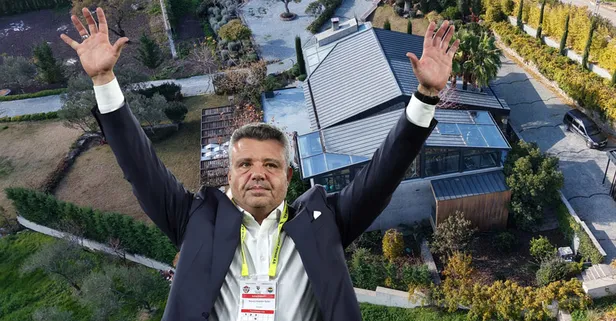 Uyuşturucu iddiasıyla gündeme geldi: İşte Sadettin Saran'ın o villası!