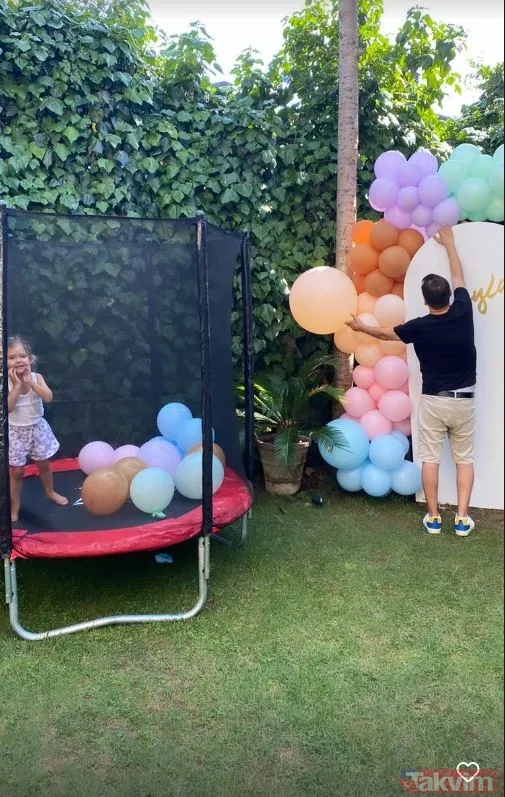 İkinci bebeğine hamile olan Seda Bakan’ın ilk göz ağrısına bakın! Minik Leyla 3 yaşına girdi! Annesi ile benzerliği dikkat çekti - 14