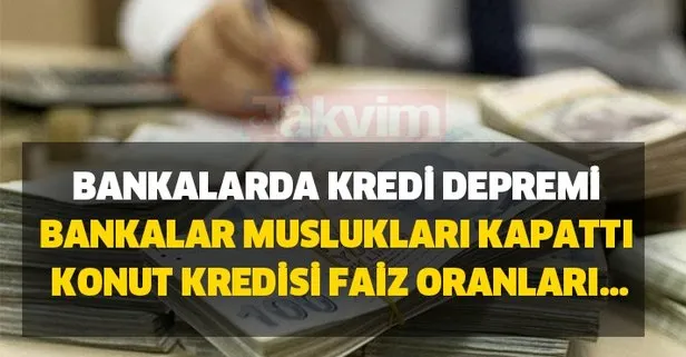 Ziraat Bankası, TEB, Akbank, Garanti... Bankalar muslukları kapattı, konut kredisi faiz oranları yine yükseldi!