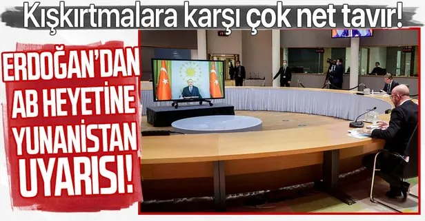 SON DAKİKA: Başkan Recep Tayyip Erdoğan’dan kritik temas! AB Komisyonu Başkanı Ursula Von Der Leyen ile görüştü