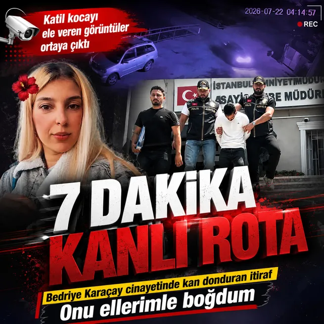 Bedriye Karaçay cinayetinde kritik delil! Şüphelinin Ayazağa Ormanına gidip 7 dakika sonra döndüğü görüntüler ortaya çıktı