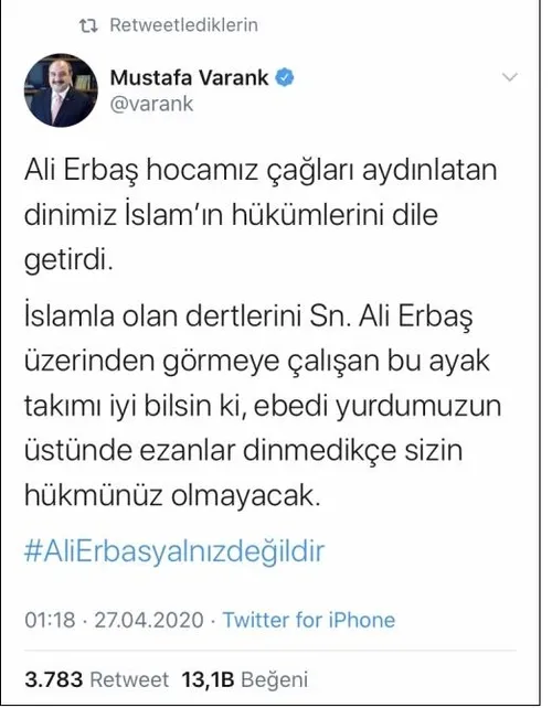 Prof. Dr. Ali Erbaş’a büyük destek! Ankara ve İzmir baroları Kur’an-ı Kerim’de yer alan ayetlere hakaret etti-7