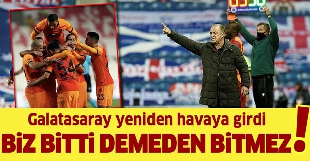 Zorlu Sivas deplasmanında kazanan Galatasaray yeniden havaya girdi
