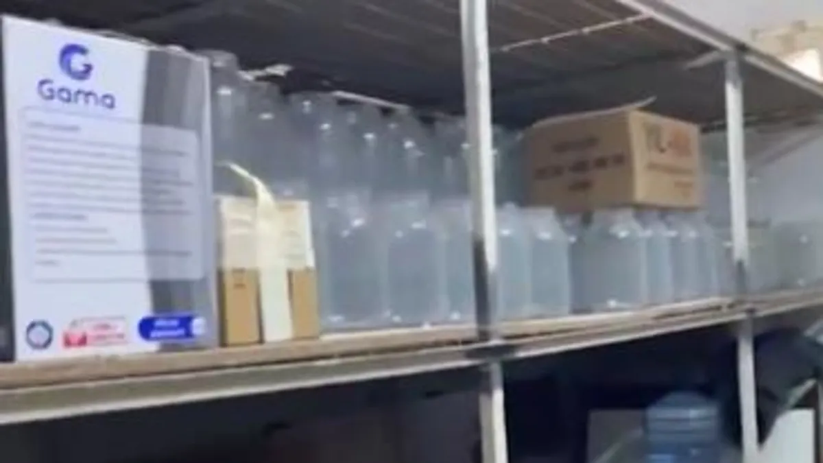 Yılbaşı öncesinde sahte alkol operasyonu: 159 bin 767 litre ele geçirildi