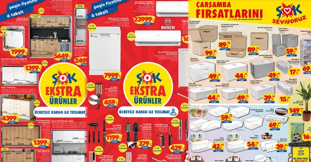 ŞOK çeyiz kataloğu raflarda! Bulaşık makinesi 7.999 TL, buzdolabı 4.299 TL, elektrikli süpürge 1.499 TL, kazanlı ütü 2.499 TL...