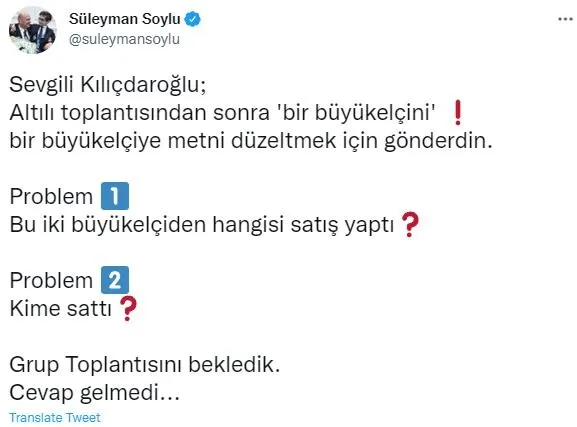 Kılıçdaroğlu'nun köşe bucak kaçtığı soru! Bildiriyi hangi büyükelçiye düzeltmeye gönderdi? İki büyükelçiden hangisi satış yaptı?-4