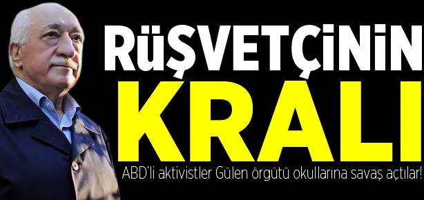 Rüşvetçi okul istemiyorlar