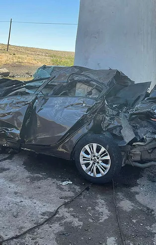 Şanlıurfa'da korkunç kaza! Köprüden uçan araçtan sağ çıkamadılar: 5 ölü