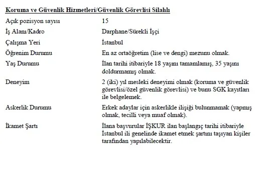 SON DAKİKA! İlanlar yenilendi! Kamuda çalışmak isteyenler dikkat: O kurumlar 425 işçi ve personel alımı yapacak-8
