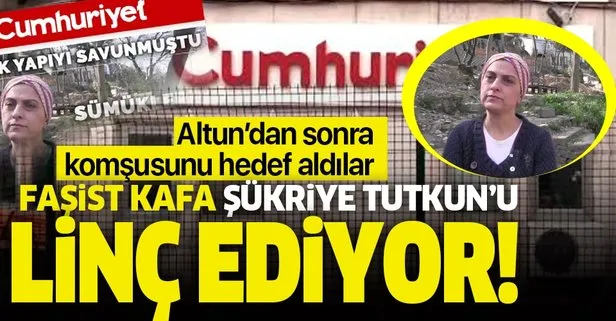 Cumhuriyet Gazetesi şimdi de Fahrettin Altun’un komşusu sanatçı Şükriye Tutkun’u hedef aldı ve hakaret etti!