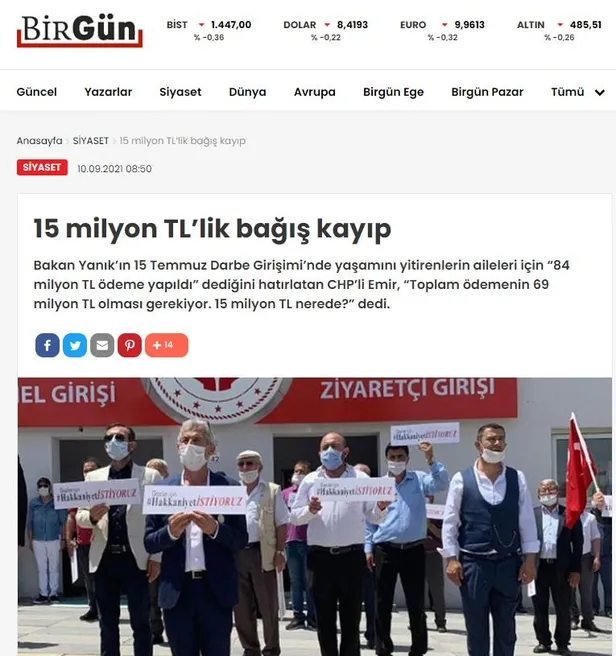 Bakanlıktan "15 Temmuz sonrasında yapılan ödemelere" ilişkin açıklama! "15 milyon kayıp" iddiası yalanlandı-1