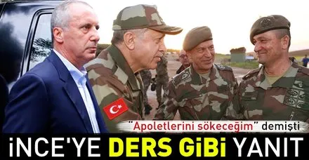 İnce'nin 'Apoletlerini sökeceğim' dediği Temel Paşa'nın yeni rütbesini Başkan Erdoğan takacak