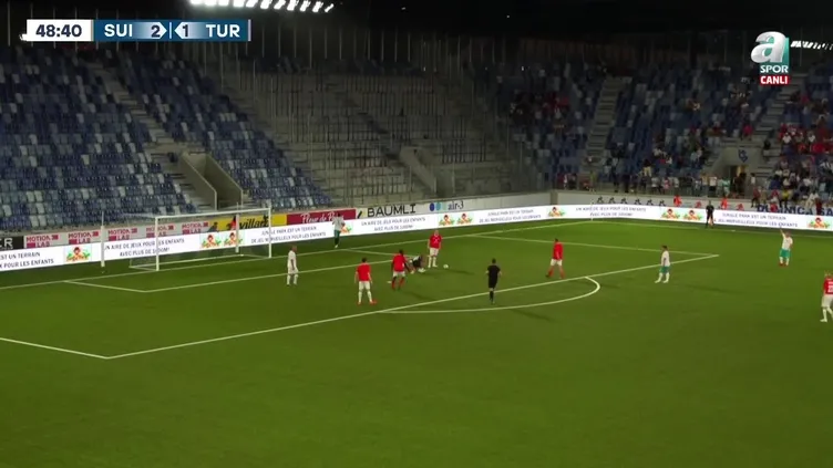 GOL | İsviçre 2-2 Türkiye
