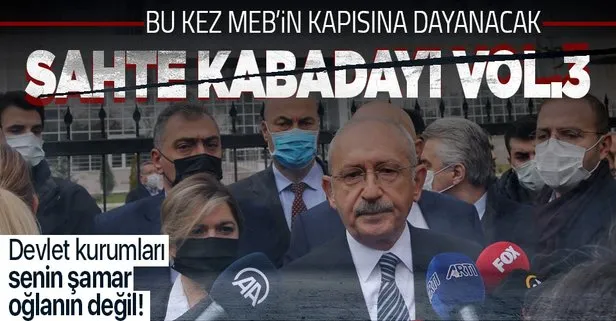 CHP Genel Başkanı Kemal Kılıçdaroğlu bu kez Milli Eğitim Bakanlığı’nı hedef aldı!