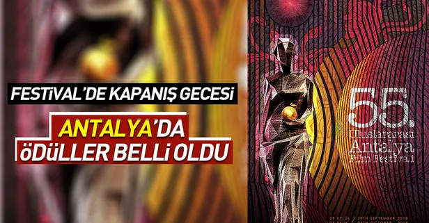 Antalya Film Festivali'nde kapanış gecesi