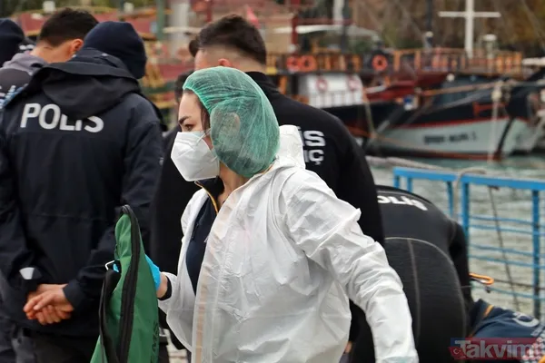 Antalya'da denizde boğulan Rus kadın hayata döndürüldü - 9