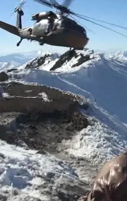 Hakkari'deki operasyondan nefes kesen görüntüler!