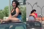 Nerede edep nerede haya... Sunroof üzerinde uygunsuz hareketler! Başsavcılık harekete geçti: 2 gözaltı