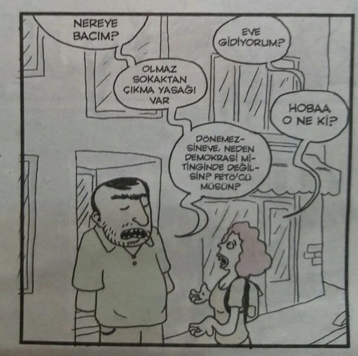Gezici dergi Leman'dan alçak karikatür-3