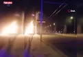 Kaza sonrası araç alev aldı: 2 ölü