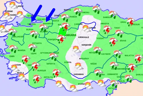 Meteoroloji’den kritik uyarı! Sağanak yağış kapıda