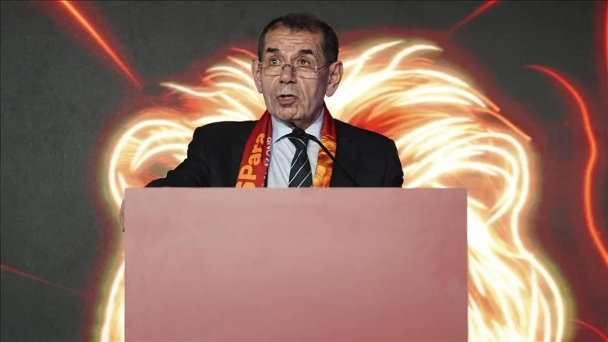 Galatasaray Başkanı Dursun Özbek Aslantepe projesini anlattı!