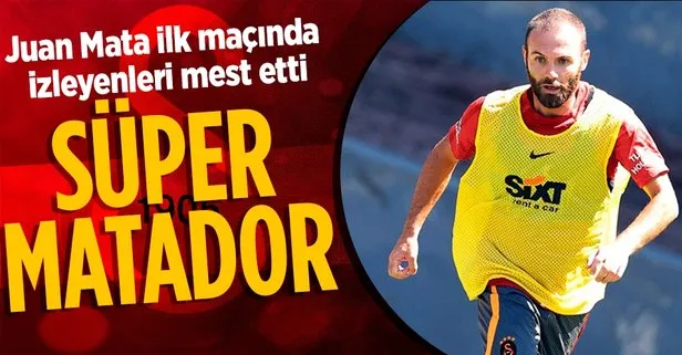 Süper matador! Juan Mata ilk maçında izleyenleri mest etti