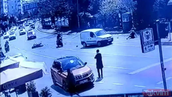 Etiler'de tek teker üzerinde motosiklet şovu kötü bitti - 6