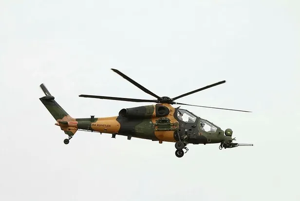 Yerli ve milli ‘Atak’ helikopterleri KKTC semalarında-1