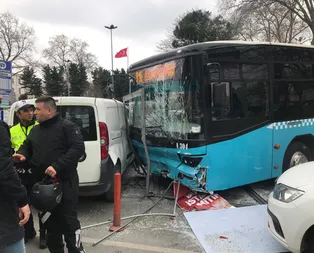 Beyazıtta otobüs kazası! Çok sayıda yaralı var