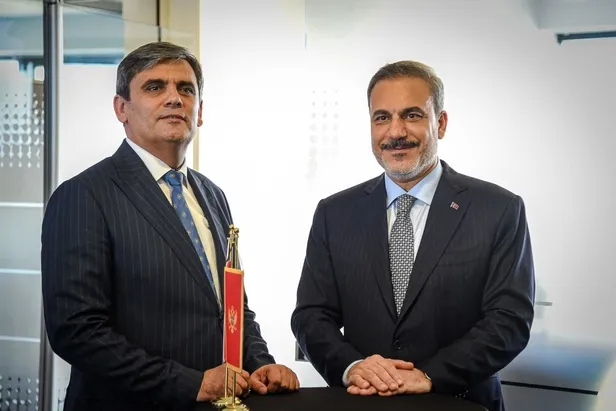 Bakan Fidan, Karadağ Başbakan Yardımcısı İbrahimoviç ile görüştü!-3