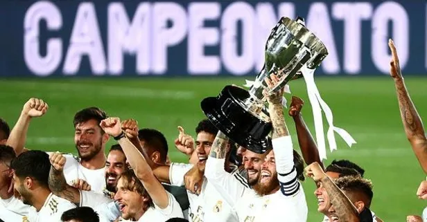 Son dakika: İspanya La Liga'da şampiyon Real Madrid!