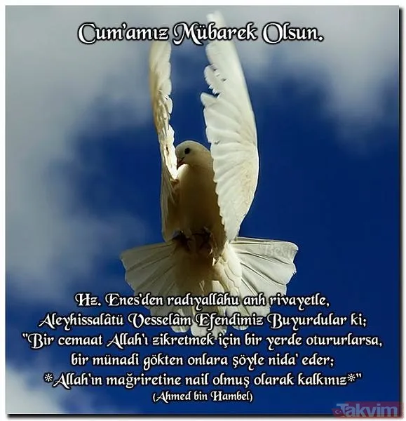 Cuma mesajları 2018: Resimli ve kısa cuma mesajları ile sevdiklerinizin cumasını kutlayın! Hayırlı Cumalar - 32