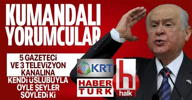 SON DAKİKA: MHP Genel Başkanı Devlet Bahçeli’den Habertürk Halk TV KRT ile İsmail Saymaz Mustafa Balbay Veyis Ateş Deniz Zeyrek İbrahim Uslu’ya sert tepki