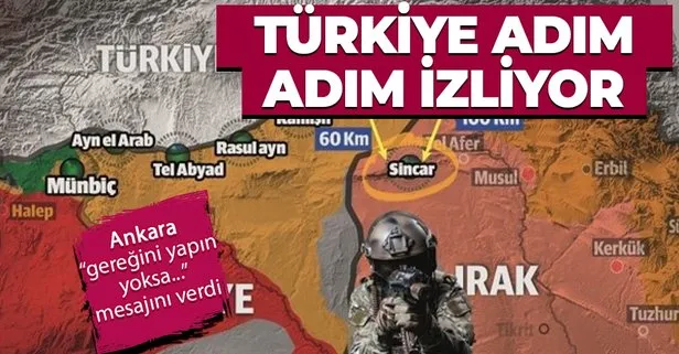Ankara, Sincar’daki PKK’yı kıskaca aldı: Irak üzerine düşeni yapmazsa Türkiye adım atar