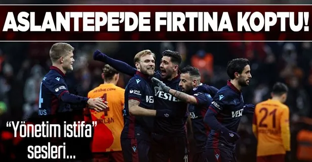 Aslantepe’de ’Fırtına’ var! Galatasaray 1-2 Trabzonspor MAÇ SONUCU / ÖZET