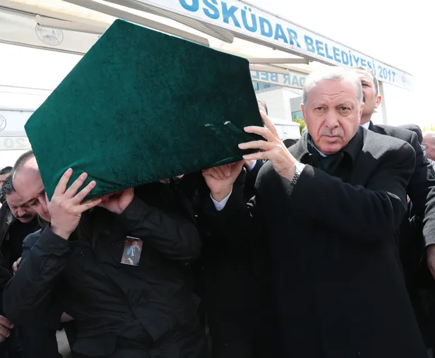 Eski İTO Başkanı Atalay Şahinoğlu'na veda! Başkan Erdoğan tabuta omuz verdi-3