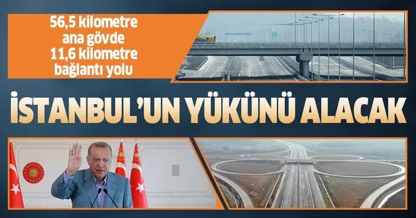 Kuzey Marmara Otoyolunun Kurtköy Akyazı Etabı Başkan Erdoğanın Katılımıyla Hizmete Açılıyor