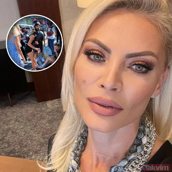 Seray Sever Bodrum'da kazaya karıştı: Otomobil ile motosiklet çarpıştı! - 1