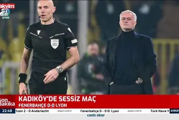 Kadıköy'de golsüz maç: Fenerbahçe 0 - 0 Lyon