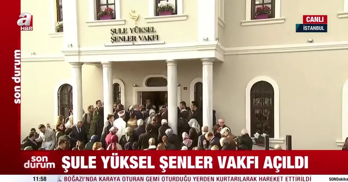 Şule Yüksel Şenler Vakfı açıldı!