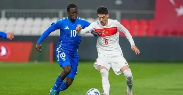 U20 Milli Takım mağlup! Türkiye - İtalya: 0-3 | MAÇ SONUCU